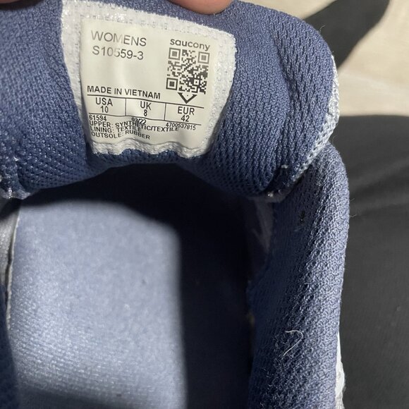 Saucony Cohesion 13 Women’s Size 10 Blue Running Shoes – Athletic Sneakers - Picture 7 of 7